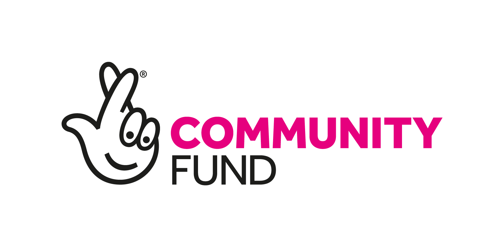 The fingers crossed logo of the National Lottery Community Fund