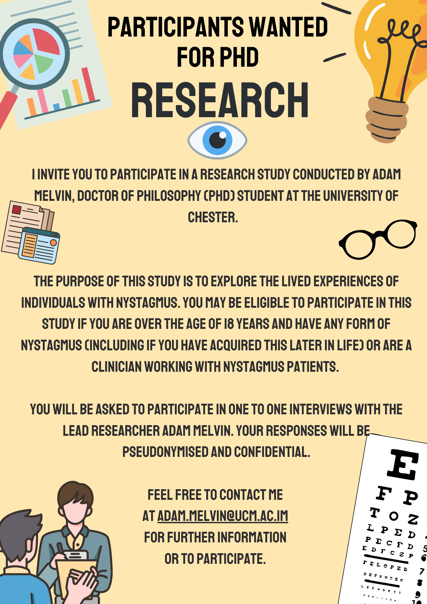 A poster for the Isle of Man research containing the text from the blog post below.