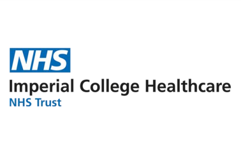 The NHS logo and the words Imperial College Healthcare